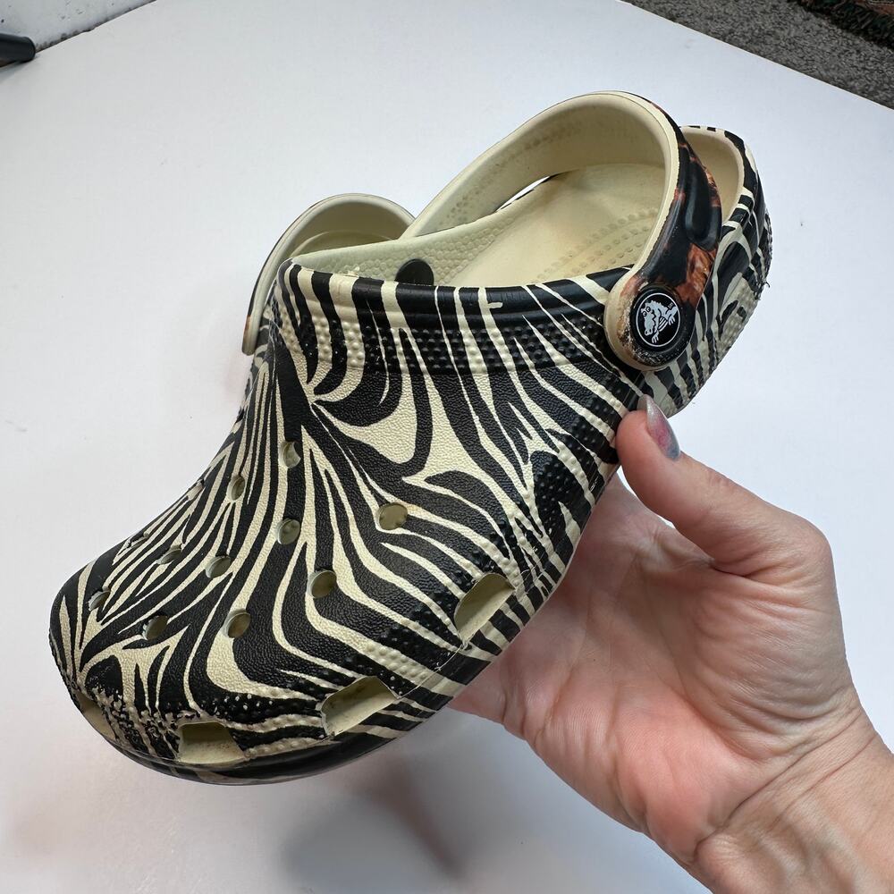 Crocs Animal Remix Zebra Clogs